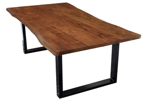 #nussbaumfarben #180x90 #u-gestellschwarz