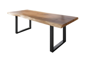 #naturfarben #200x110 #u-gestellschwarz