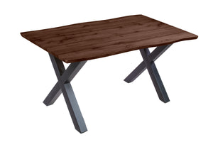 #nussbaumfarben #160x85 #x-gestellschwarz