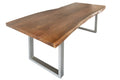 #nussbaumfarben #300x110 #u-gestellsilber