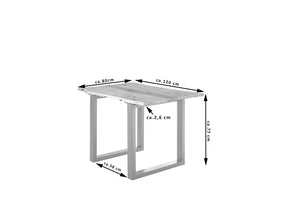 #naturfarben #120x80 #u-gestellsilber