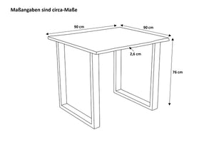 #naturfarben #90x90 #u-holzgestellnatur