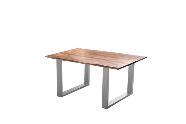 #nougatfarben #140x80 #u-gestellsilber
