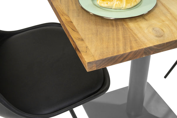 #naturfarben #75x75 #säulen-gestelleckigsilber