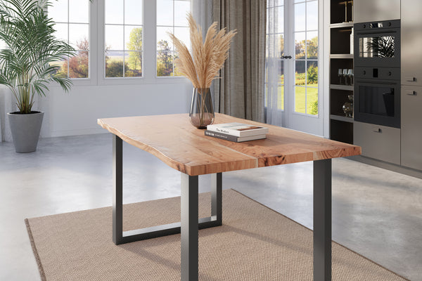#naturfarben #140x80 #u-gestellschwarz
