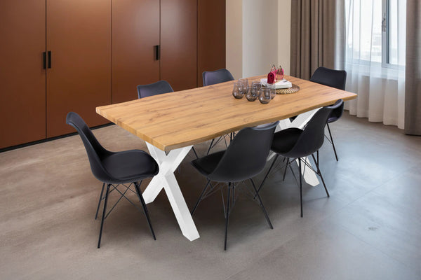 #wildeichenfarben #180x90 #x-gestellweiß