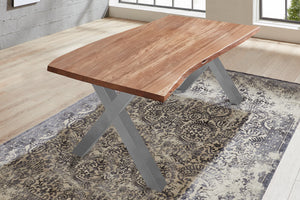 #naturfarben #120x80 #x-gestellsilber