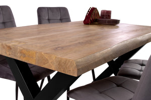#mangoroughfarben #120x80 #x-gestellschwarz