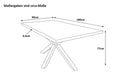 #naturfarbenlackiert #180x90 #spider-gestellsilber