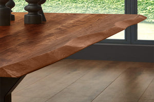 #nussbaumfarben #240x100 #spider-gestellschwarz