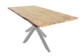 #naturfarbenlackiert #200x100 #spider-gestellsilber