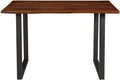 #nussbaumfarben #140x75 #u-gestellschwarz