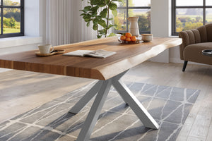 #naturfarben #220x110 #spider-gestellsilber
