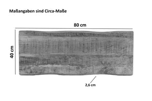 #akaziemangofarben #80x40