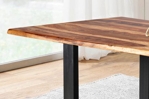 #sheeshamnaturfarben #160x85 #u-gestellschwarz