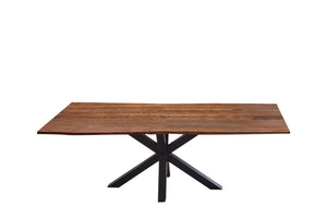 #nussbaumfarben #260x100 #spider-gestellschwarz