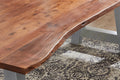 #nussbaumfarben #240x100 #a-gestellsilber