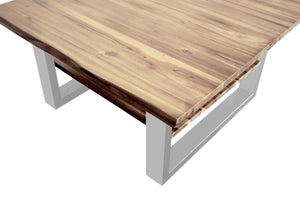 #akazienaturfarben #90x90 #u-gestellsilber