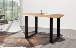 #naturfarben #140x80 #u-gestellschwarz