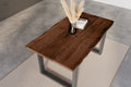 #nussbaumfarben #140x80 #u-gestellschwarz