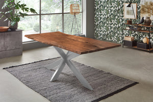 #nussbaumfarben #260x100 #spider-gestellsilber