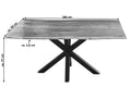 #naturfarben #180x90 #spider-gestellschwarz