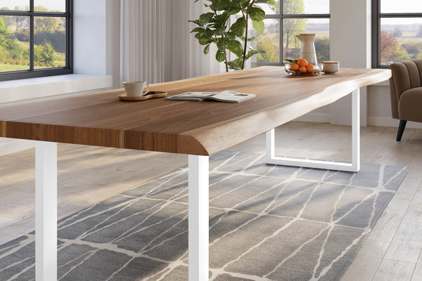 #naturfarben #350x120 #u-gestellweiß