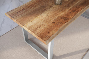 #mangoroughfarben #220x100 #u-gestellsilber