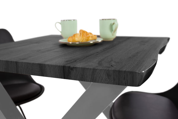 #graufarben #80x80 #x-gestellsilber