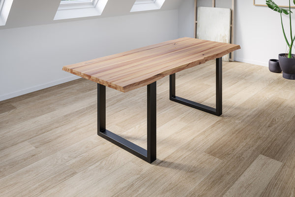 #naturfarben #160x85 #u-gestellschwarz