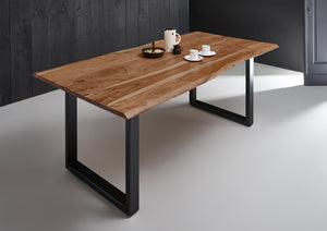 #naturfarben #200x100 #u-gestellschwarz