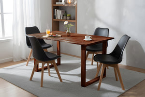 #nussbaumfarben #140x80 #u-holzgestellnussbaum