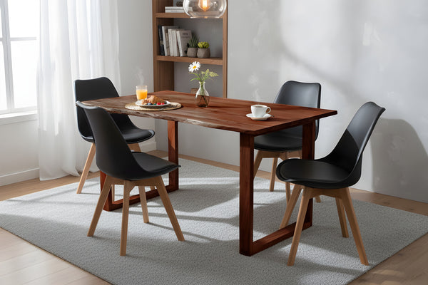 #nussbaumfarben #140x80 #u-holzgestellnussbaum