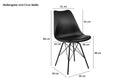 #schwarz #55cm #metallgestellschwarz