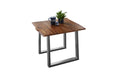 #nussbaumfarben #80x80 #u-gestellsilber