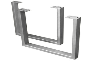 #naturfarben #240x110 #u-gestellsilber