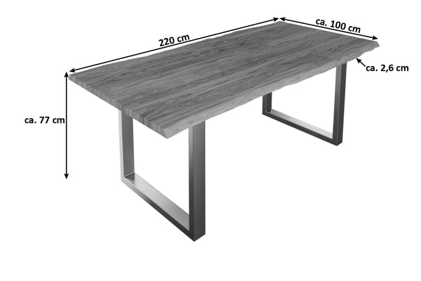 #stonefarben #220x100 #u-gestellsilber