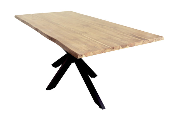 #naturfarbenlackiert #180x90 #spider-gestellschwarz