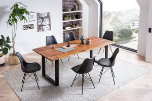 #nougatfarben #220x100 #u-gestellschwarz