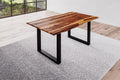 #naturfarbenlackiert #160x85 #u-gestellschwarz