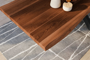 #nussbaumfarben #260x120 #spider-gestellschwarz