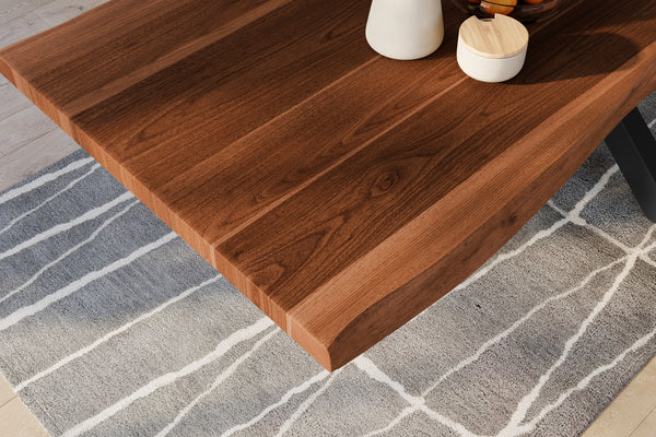#nussbaumfarben #260x120 #spider-gestellschwarz