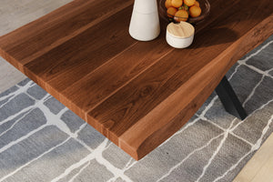 #nussbaumfarben #200x110 #spider-gestellschwarz