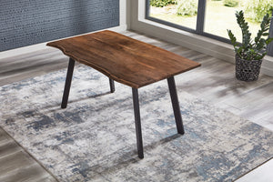 #nussbaumfarben #220x100 #vierfuß-gestellschwarz