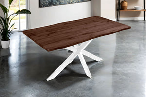 #nussbaumfarben #160x85 #spider-gestellweiß