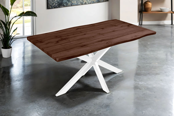 #nussbaumfarben #160x85 #spider-gestellweiß