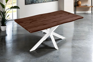 #nussbaumfarben #160x85 #spider-gestellweiß