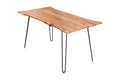 #naturfarben #180x90 #hairpin-gestellschwarz