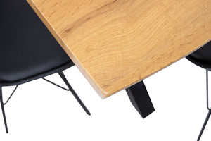 #wildeichenfarben #180x90 #x-gestellschwarz