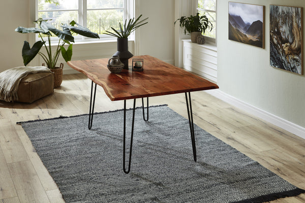 #nussbaumfarben #80x80 #hairpin-gestellschwarz